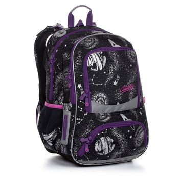 Školní batoh s puntíky NIKI 21011