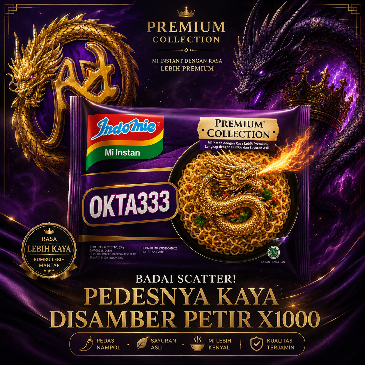 OKTA333 🍜 Toko Mie Terkenal dengan Rasa Legendaris & Favorit Semua Kalangan