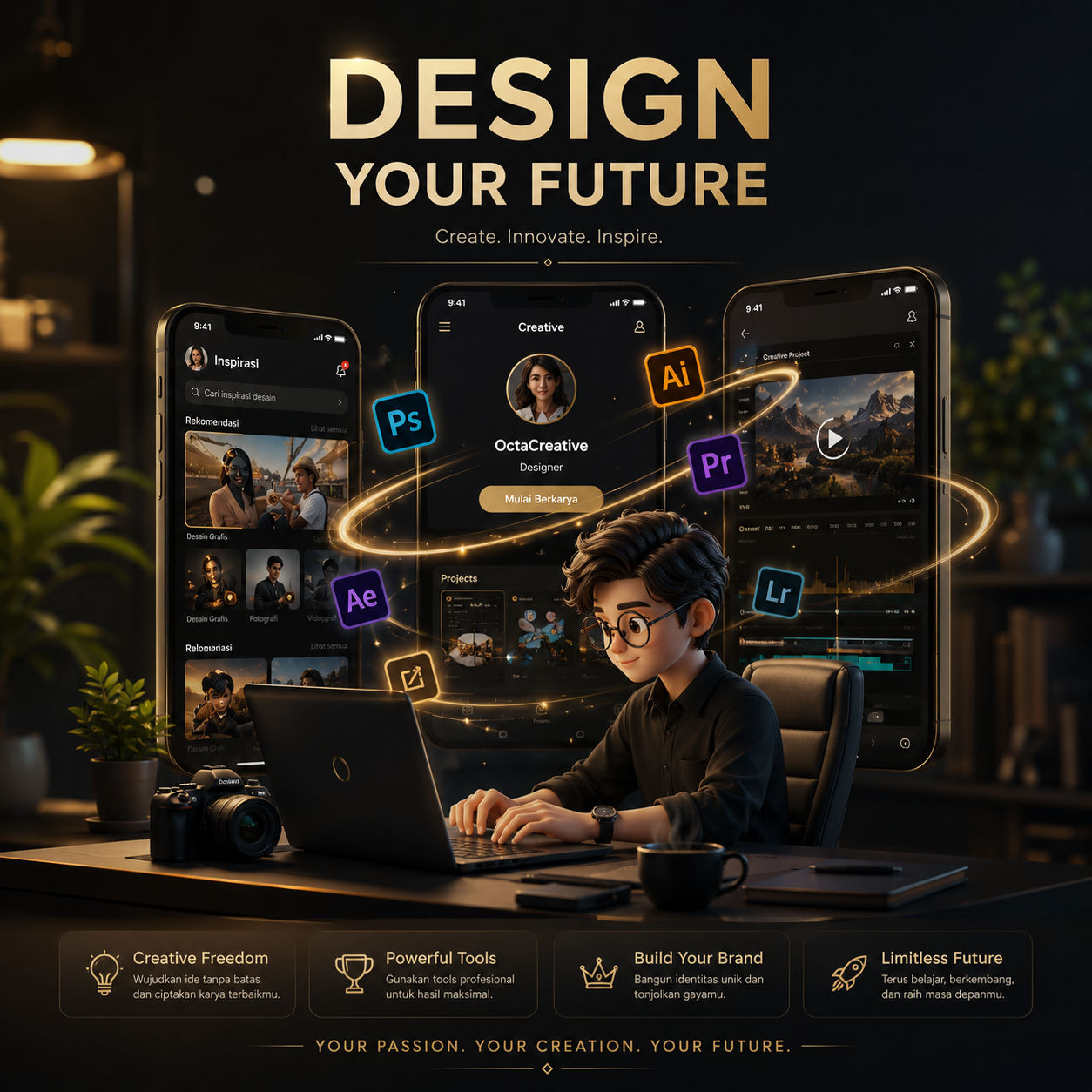 OKTA388 | Creative Digital Design Terdepan untuk Solusi Visual Modern & Inovatif