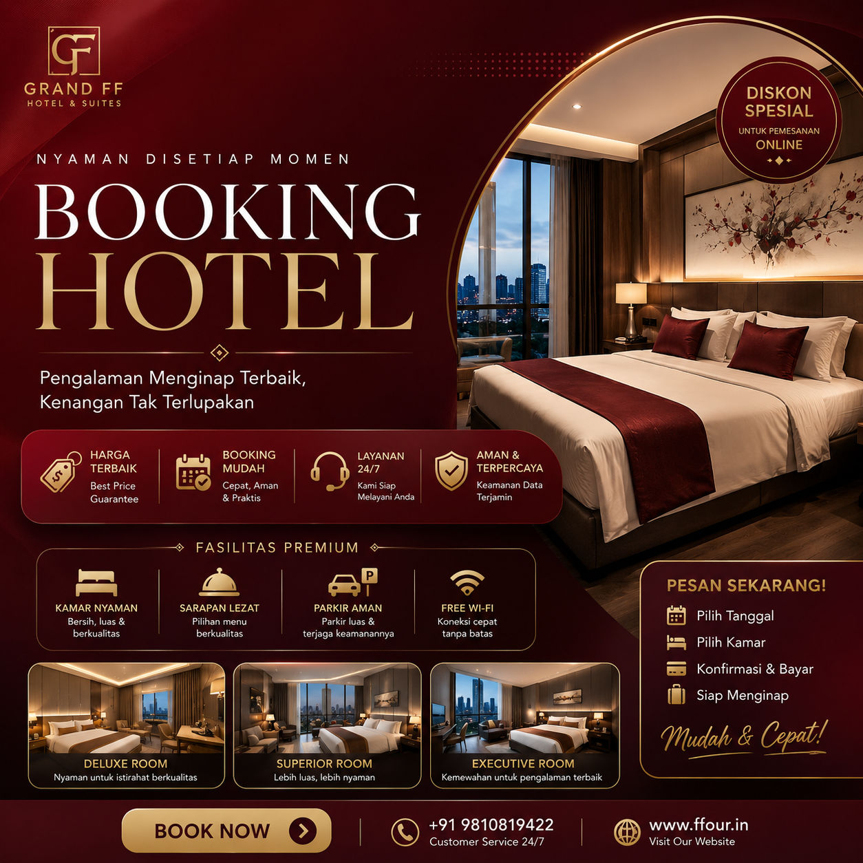 KOMBO88 - Booking Hotel Murah, Promo Penginapan & Resort Terbaik