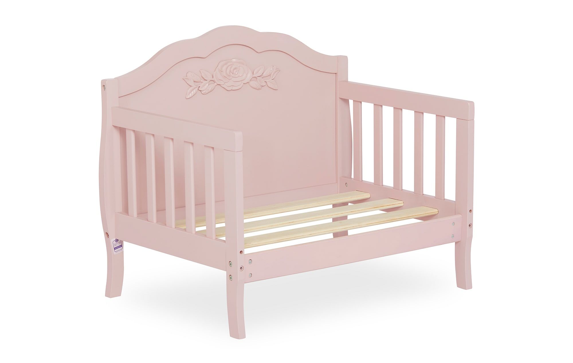 640_BLUSH Rose Toddler Bed Silo 9