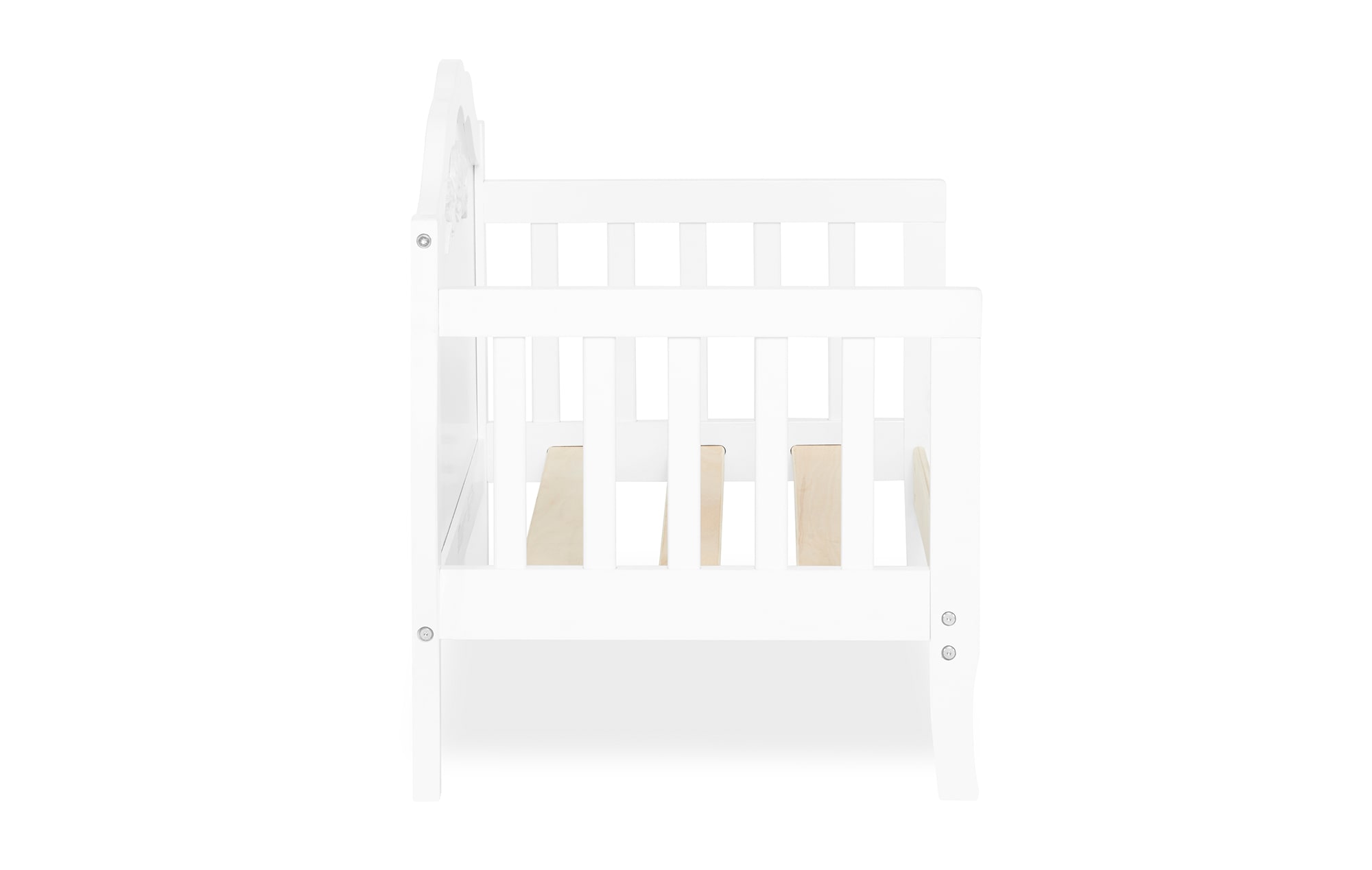 640_WHT Rose Toddler Bed Silo 11