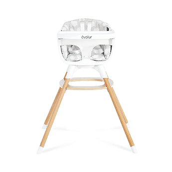 Evolur Ann Beechwood 4-in-1 Highchair