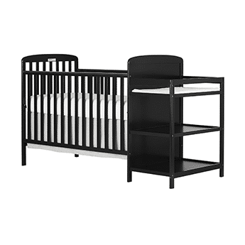 Dream On Me Anna 3-in-1 Full Size Crib and Changing Table Combo