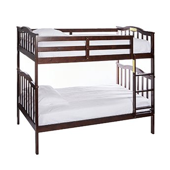 Dream On Me Cody 2-in-1 Twin Over Twin Bunk Bed 