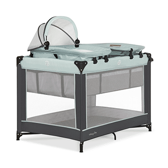 Dream On Me Lilly Deluxe Playard with Full bassinet