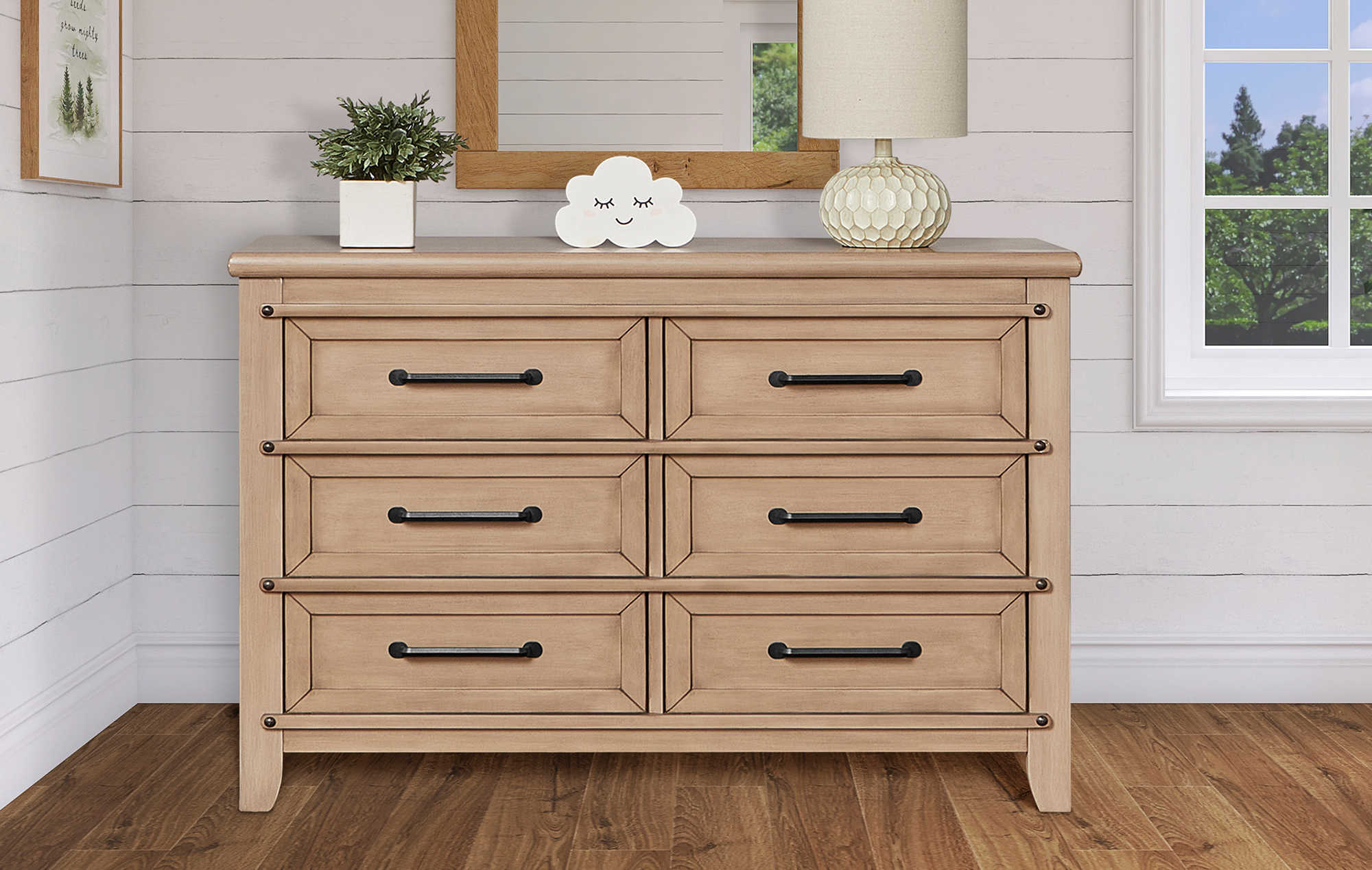  SweetPea Baby ‎ 781-LG Double Dresser, Sea Foam Green : Home &  Kitchen