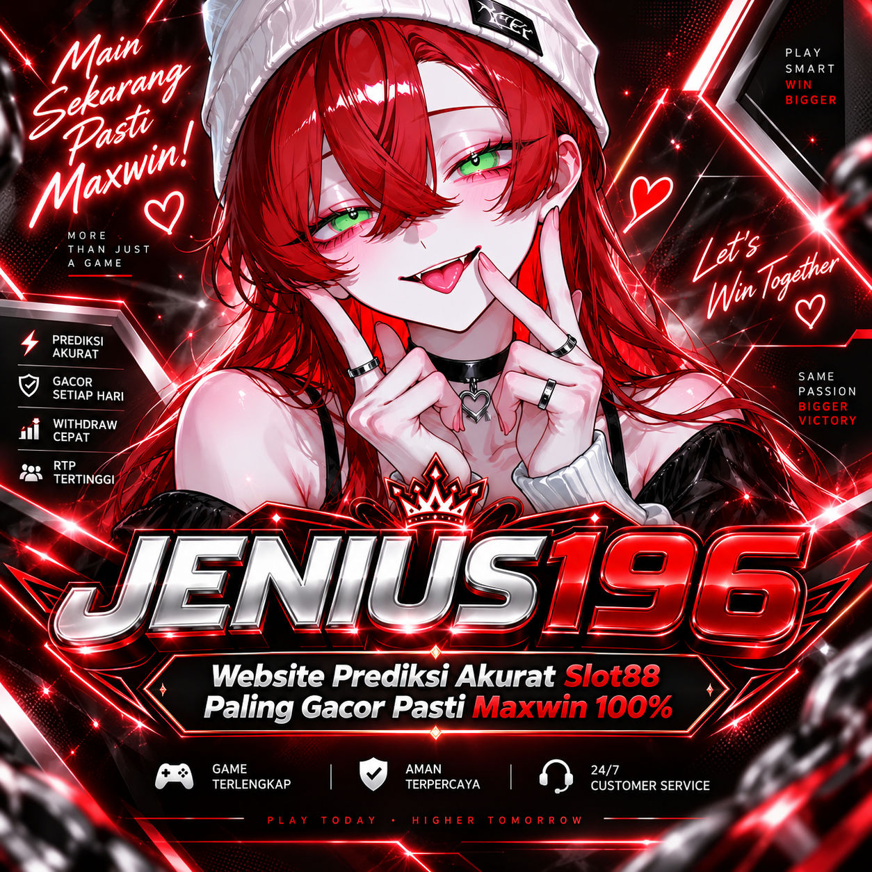 JENIUS196 👑 Website Prediksi Akurat Slot88 Paling Gacor Pasti Maxwin 100%