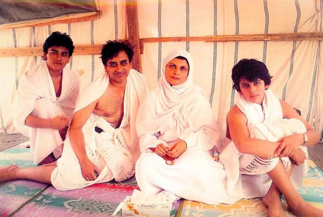 Adnan Sami Family