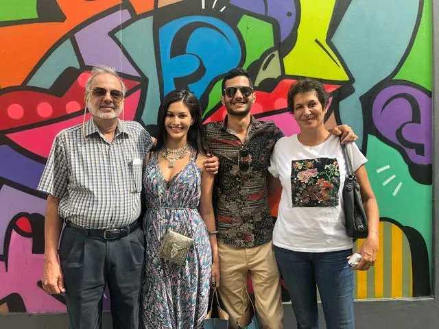 Amyra Dastur Family