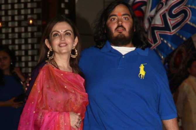 Anant Ambani Family