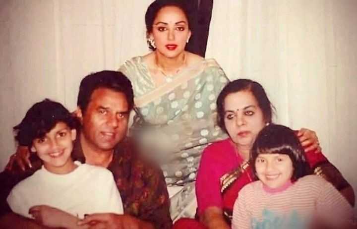 hema malini family