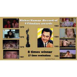 Kishore Kumar’s Awards