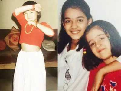 Kriti Sanon Childhood Picture