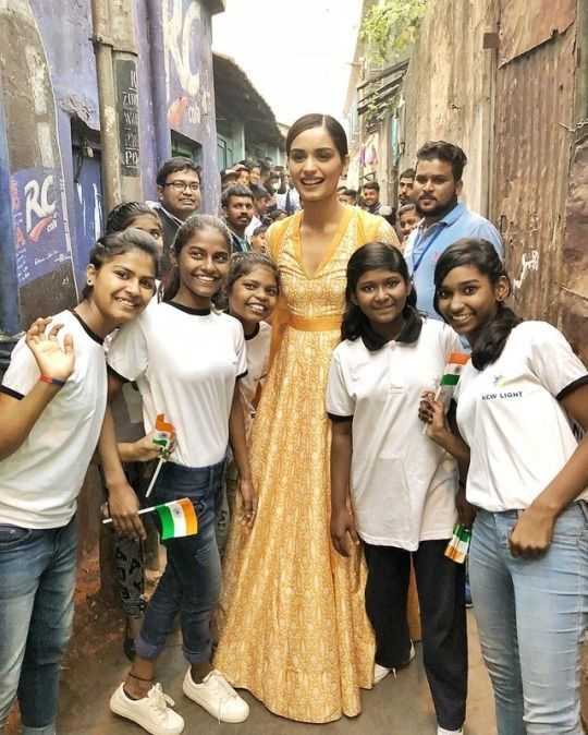 Manushi Chhillar Social Work