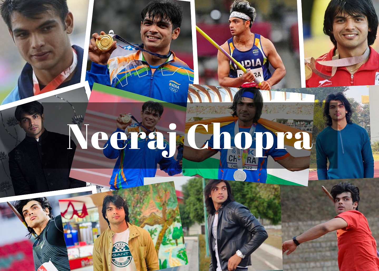 Neeraj Chopra Collage