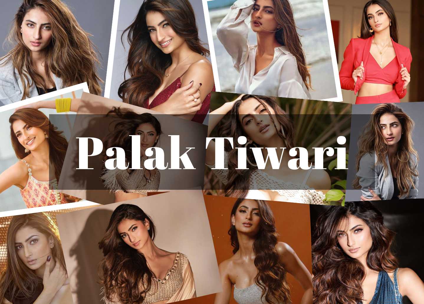 Palak Tiwari Collage