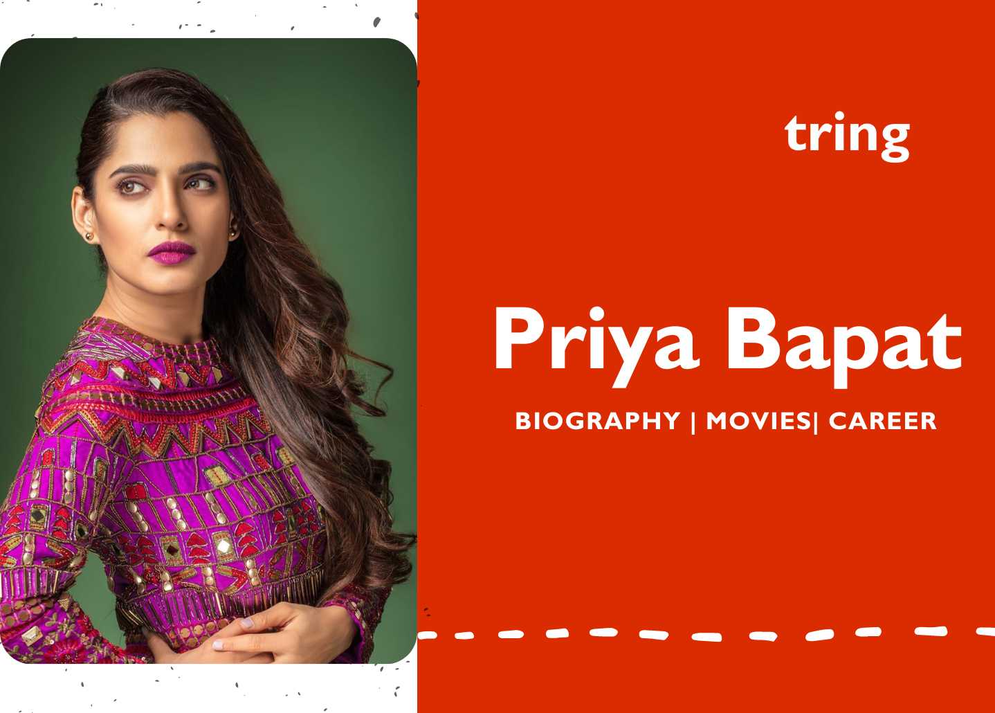 Priya Bapat - Biography, Age, Career, Husband, Net Worth
