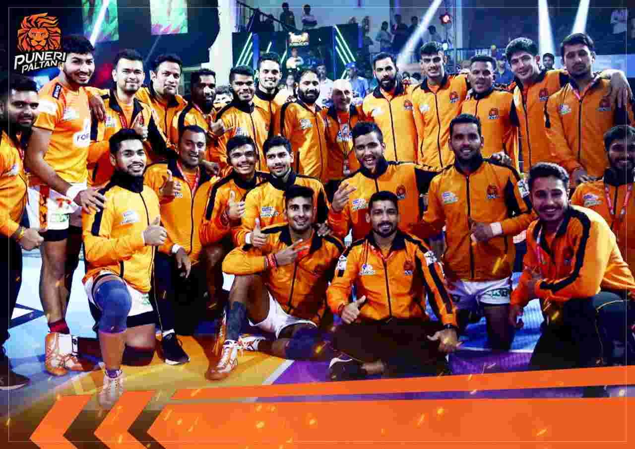 Pro Kabbadi League team Puneri Paltan