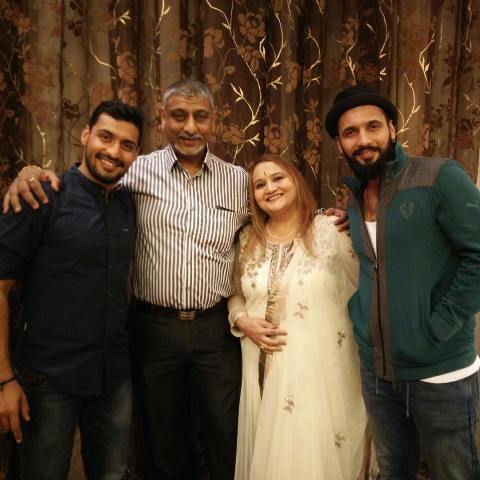 Punit Pathak Family