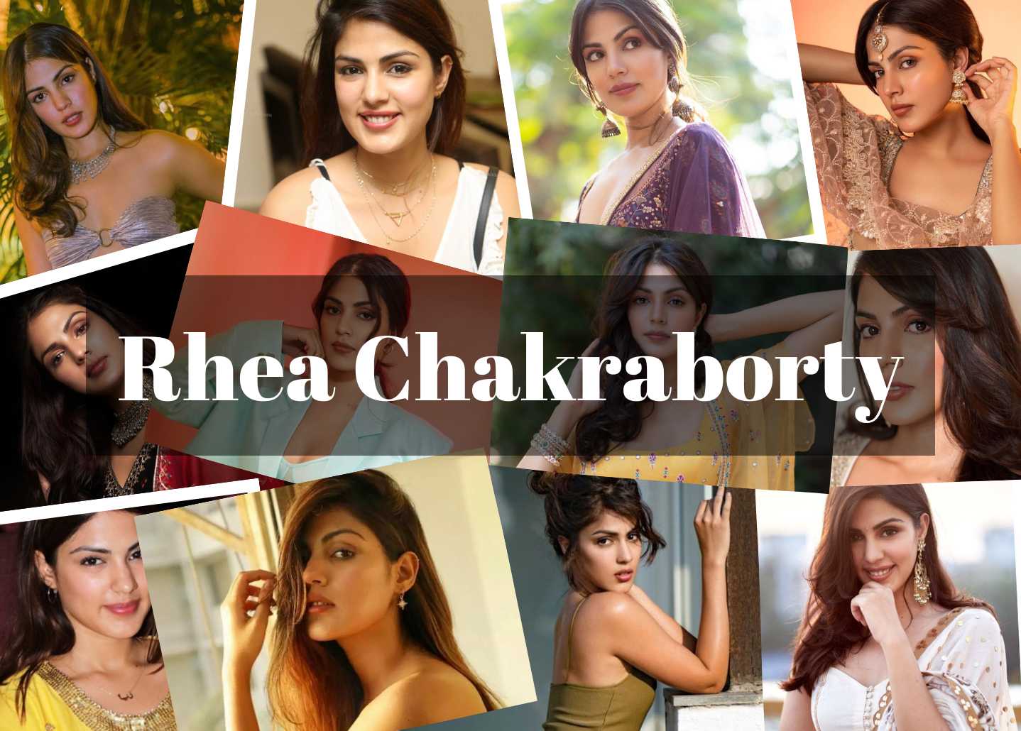 Rhea Chakraborty Collage Tring