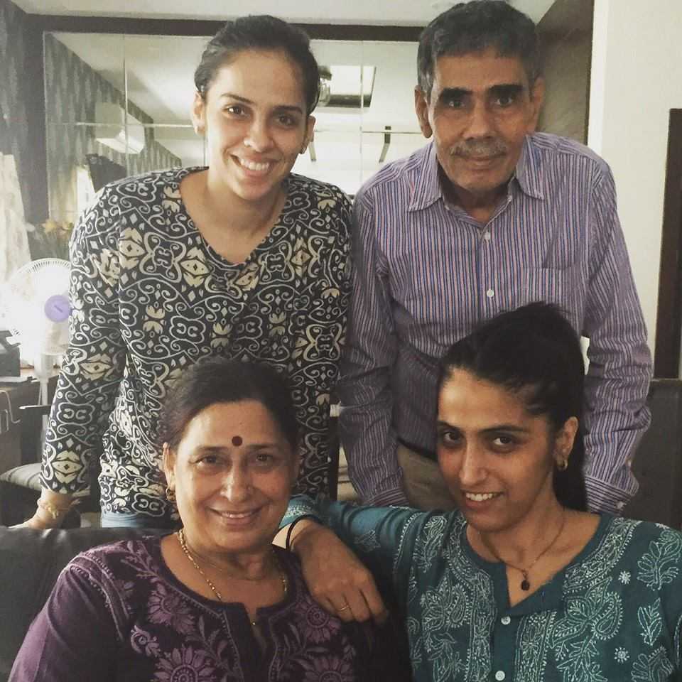 Saina Nehwal’s Family