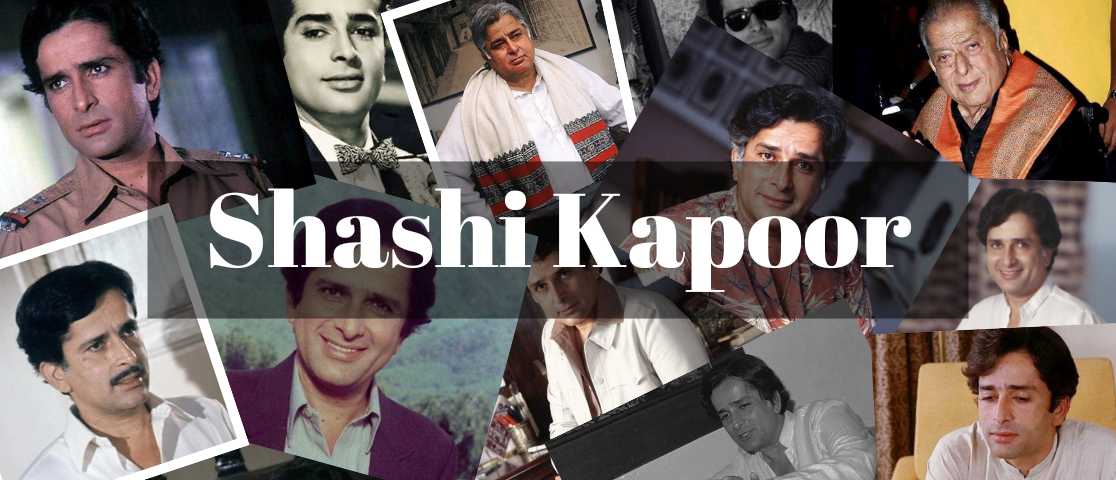 Shashi Kapoor collage photos