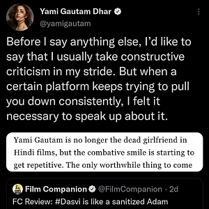 Yami Gautam Controversy.tring