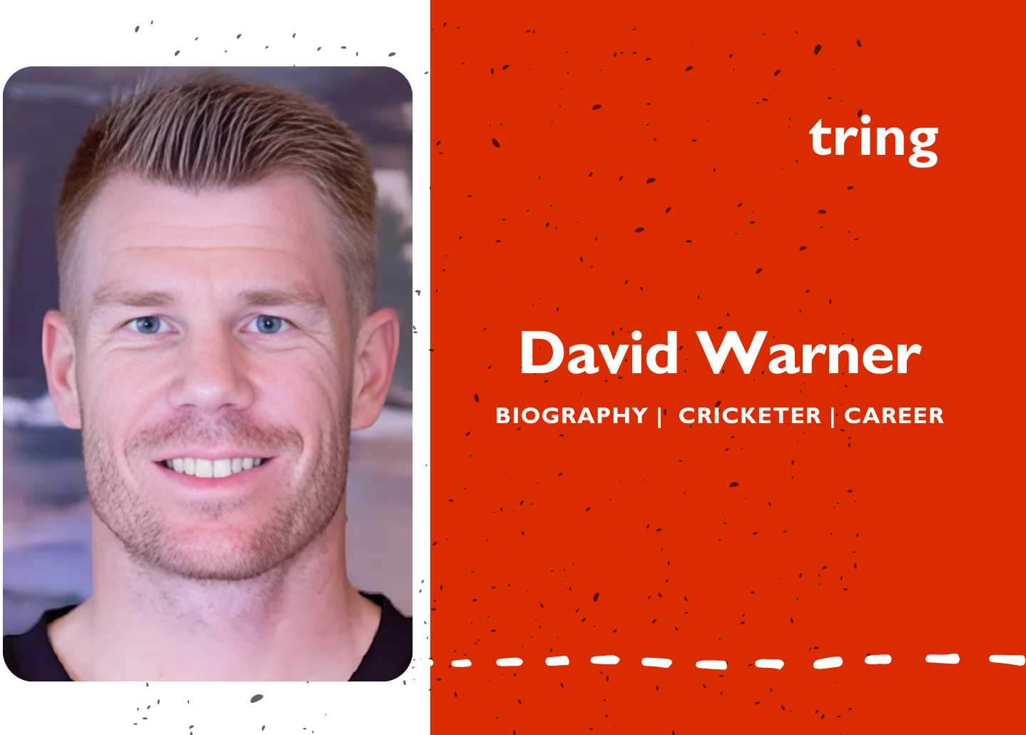 David Warner banner photo