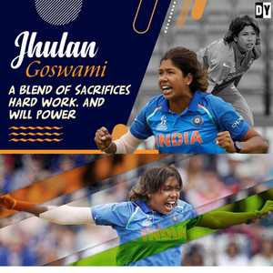 Jhulan Goswami struggles