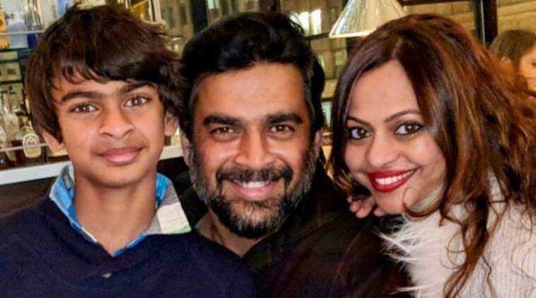 R Madhavan Family