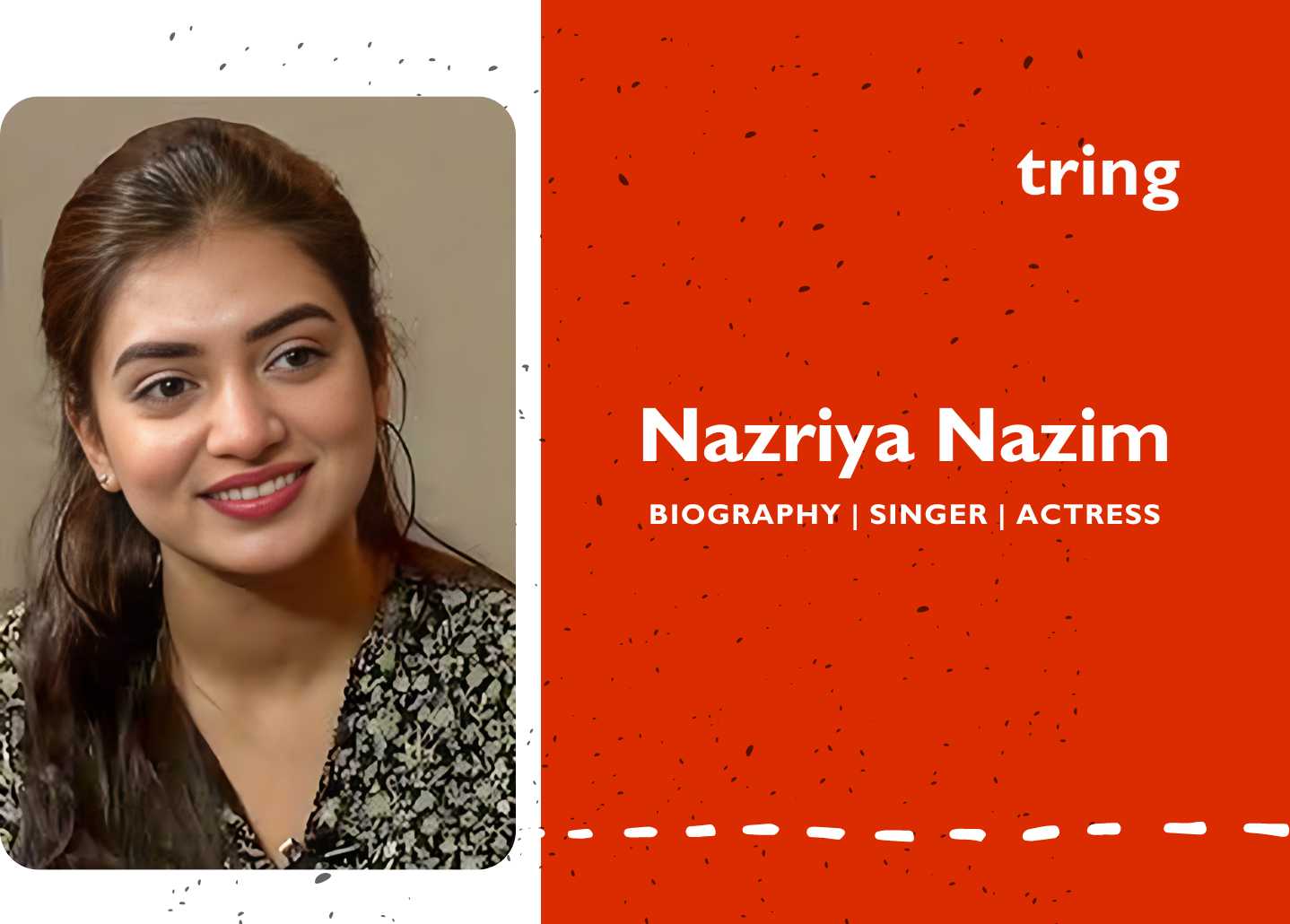 Nazriya Nazim Age Birthplace Birthdate Actress Singer Movies