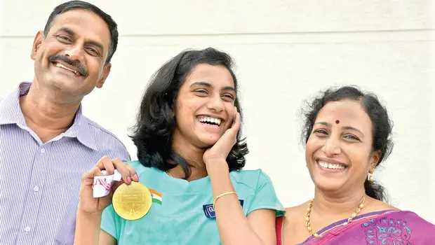 P. V. Sindhu’s familyTring