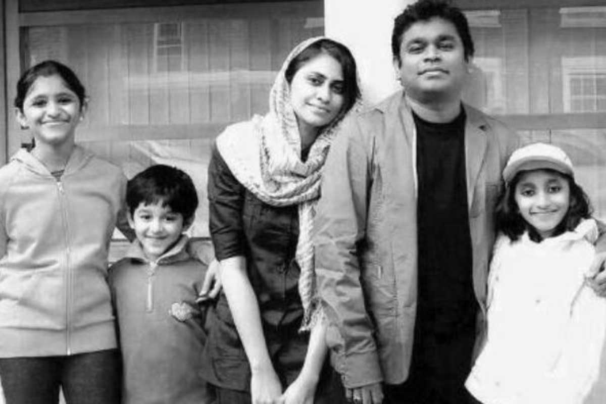 A R Rahman Family