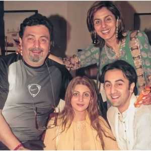 Rishi Kapoor Family