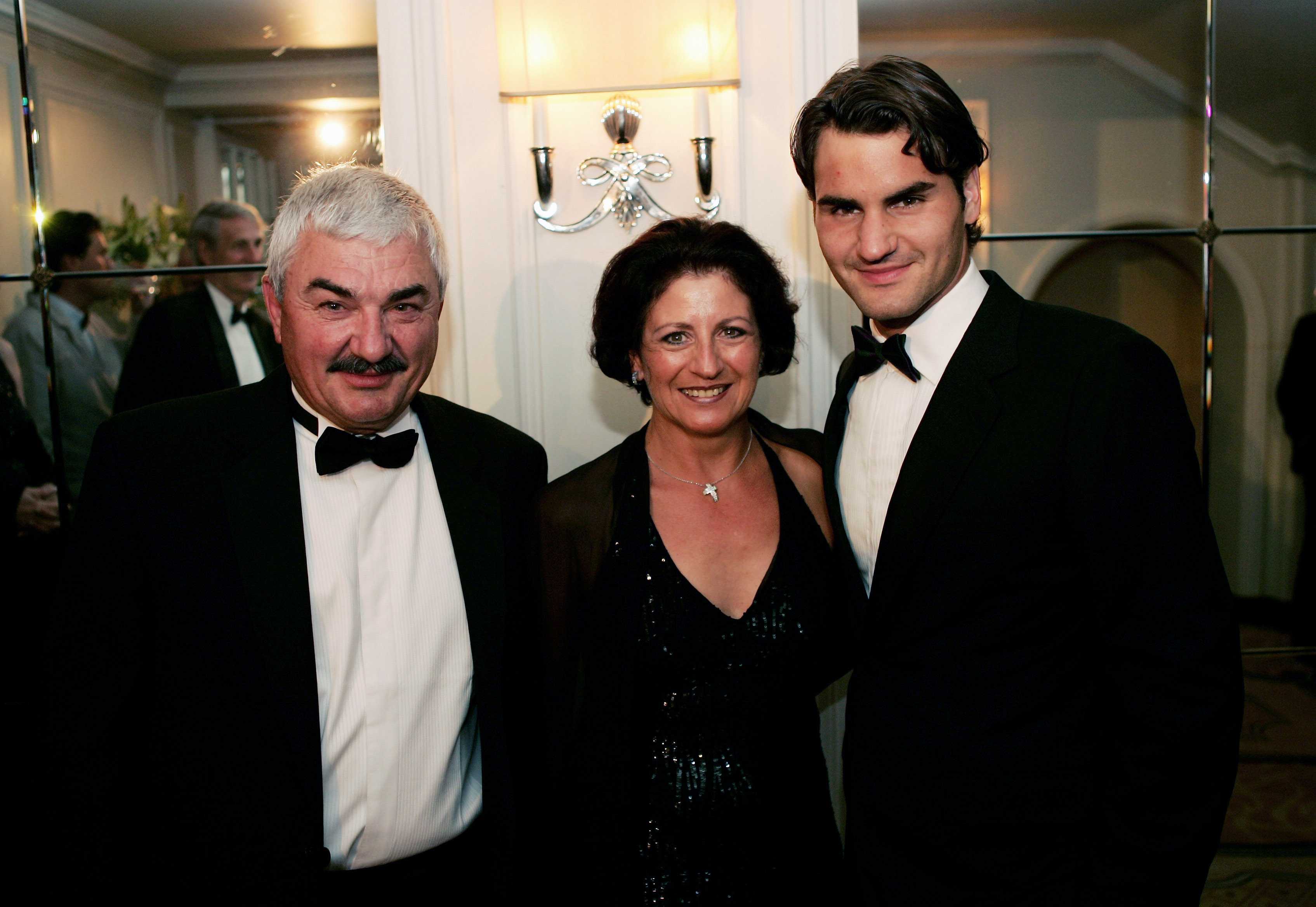 roger federer parents