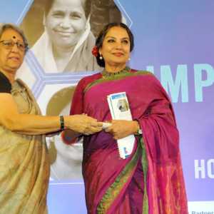 shabana azmi social work