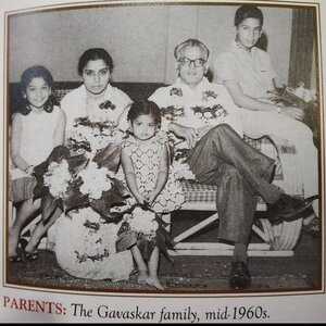 Sunil Gavaskar’s Family Tring