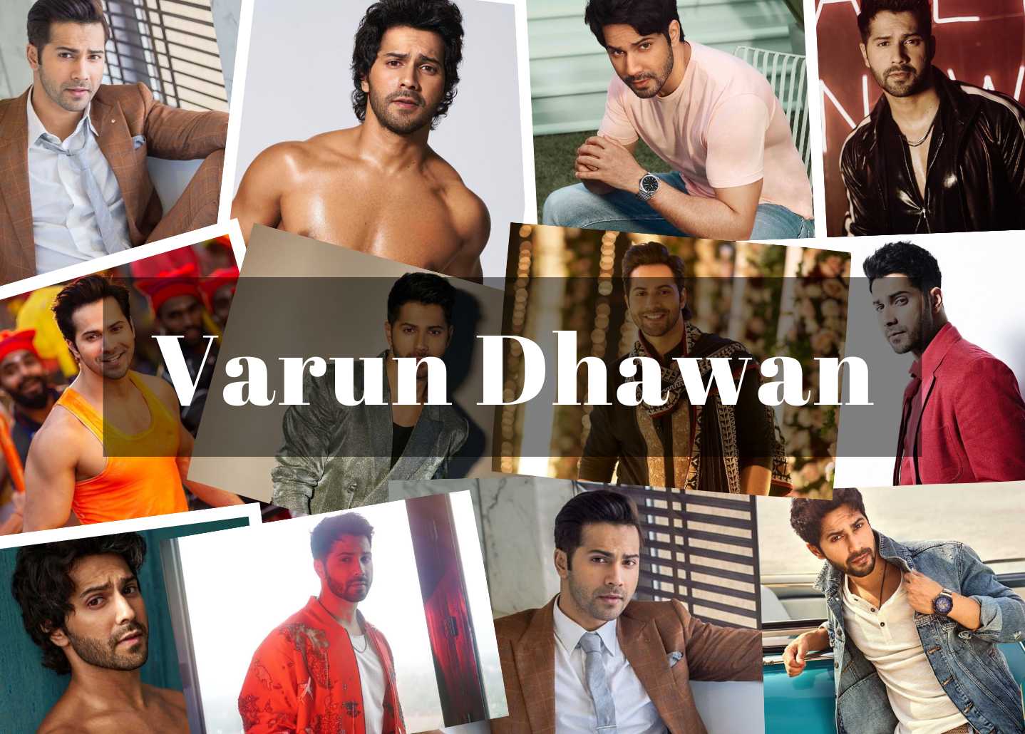 Varun Dhawan Collage