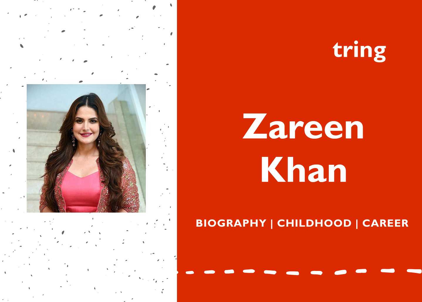 childhood photos of zarine khan