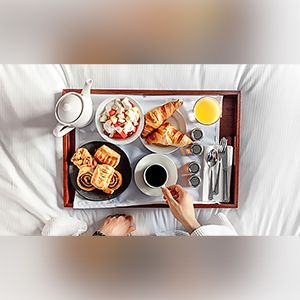Breakfast In Bed- Birthday Gift For Wife