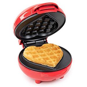 Mini- Heart Shape Waffle Maker- Birthday Gift For Wife 
                    