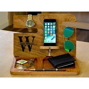 Customized Docking Station- Gift for father birthday