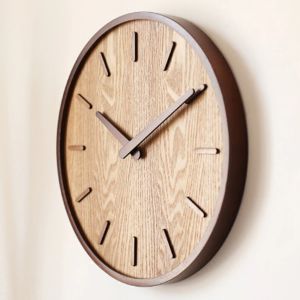 Wooden Wall Clock- Gift for father birthday 