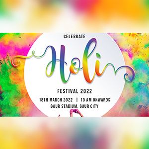 Ticket Of Holi Festival- Holi Gift 