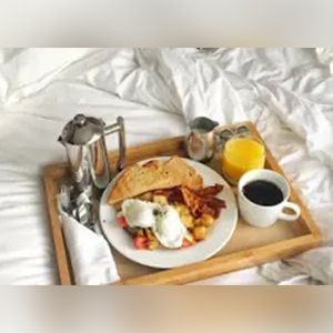 Breakfast In Bed- Birthday Gift For Husband