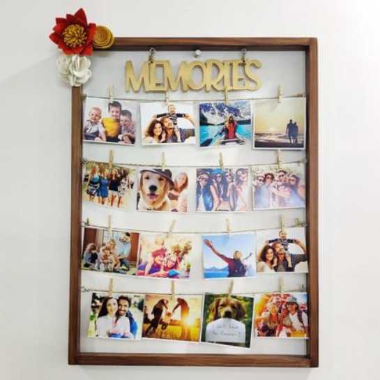 DIY photo frame - last minute Raksha Bandhan gifting ideas