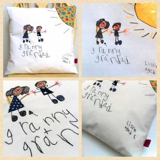 Personalised pillow covers - Grandparents' gifting ideas