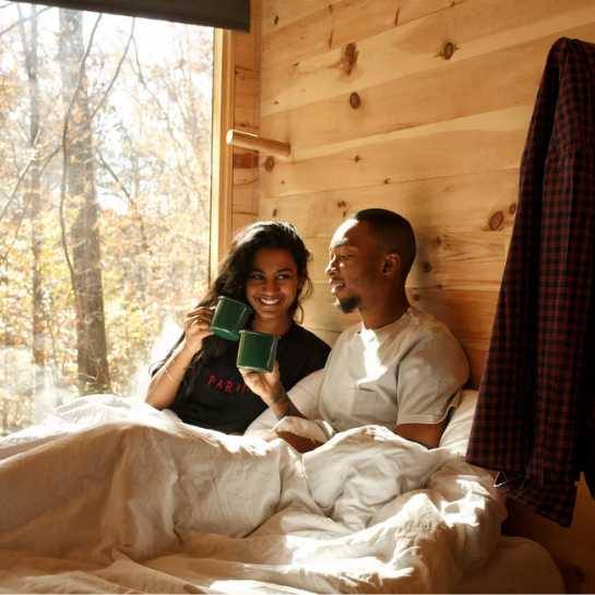 Cabin retreat - anniversary gift ideas for wife