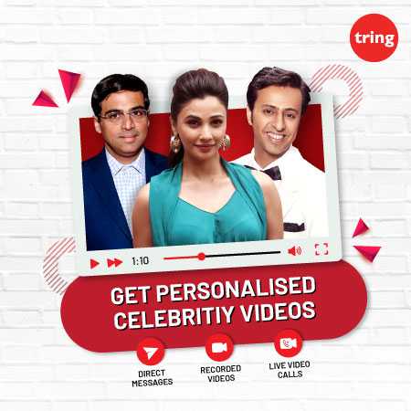 Personalised celebrity videos - Diwali with celebrities